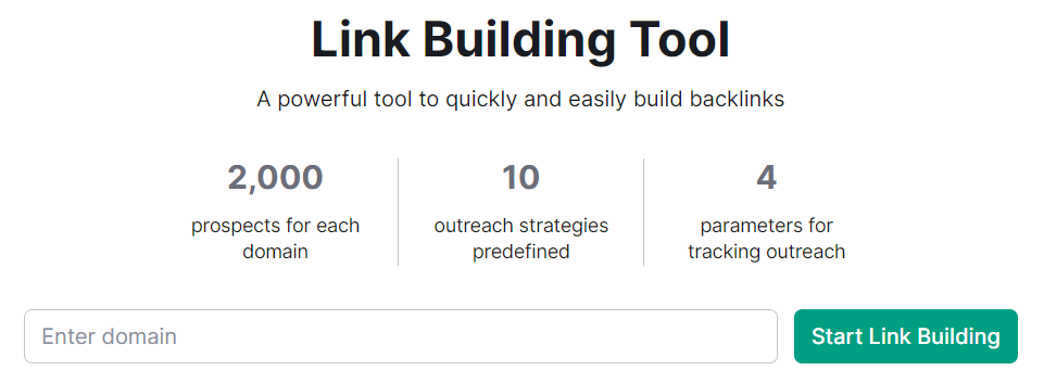 best link building tools